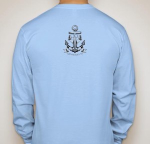 Anchor on Back of Shirt