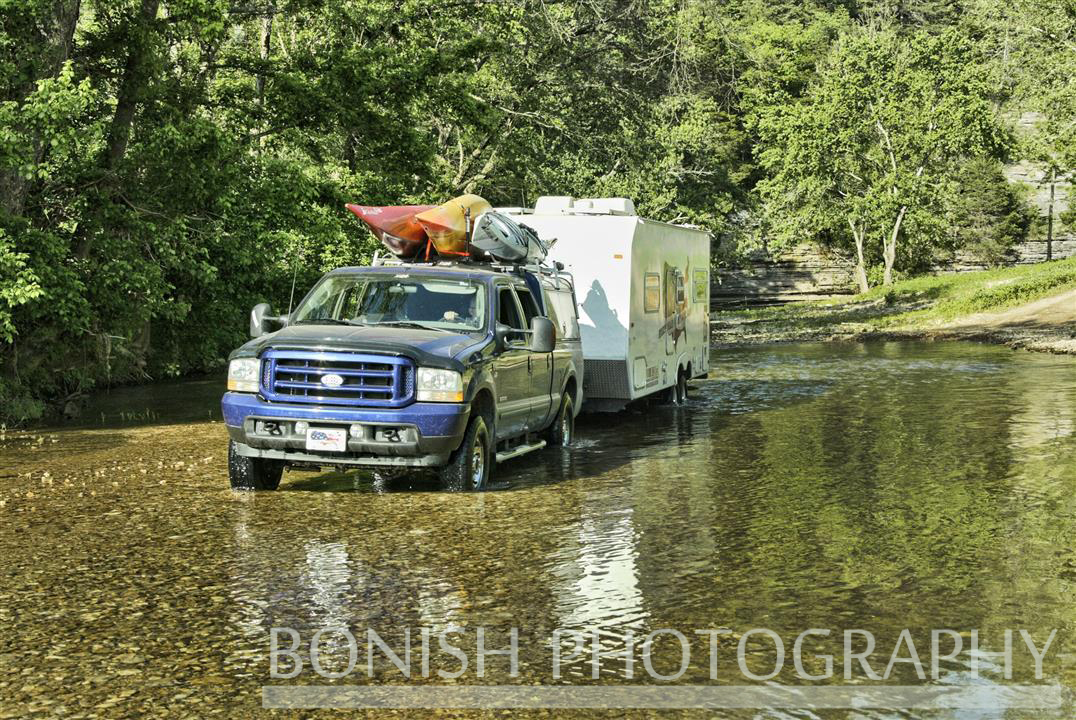 Only Way to Find a Good Camp Site - Arkansas - Photo by Cindy Bonish