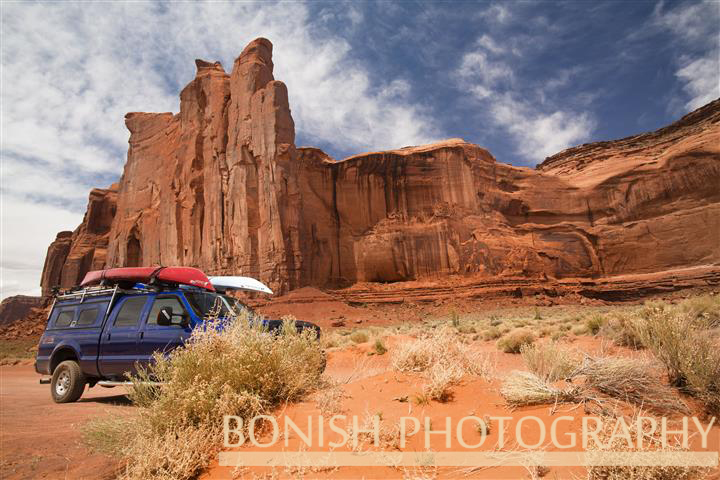 Scenic Backdrop of Monument Valley - Photo by Pat Bonish