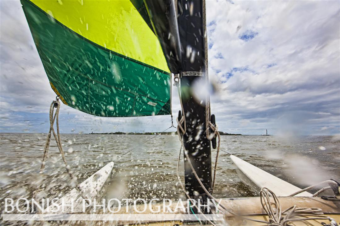 Full Frontal Sailing - Cedar Key Florida - Photo by Pat Bonish