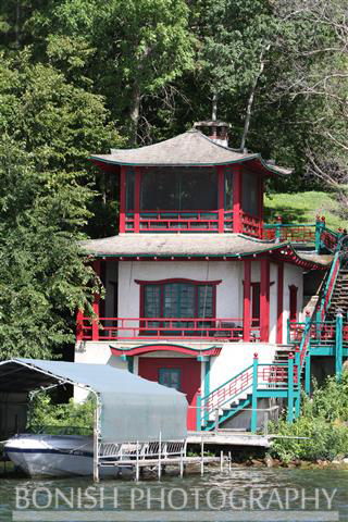 Boat House with an Asian Flair