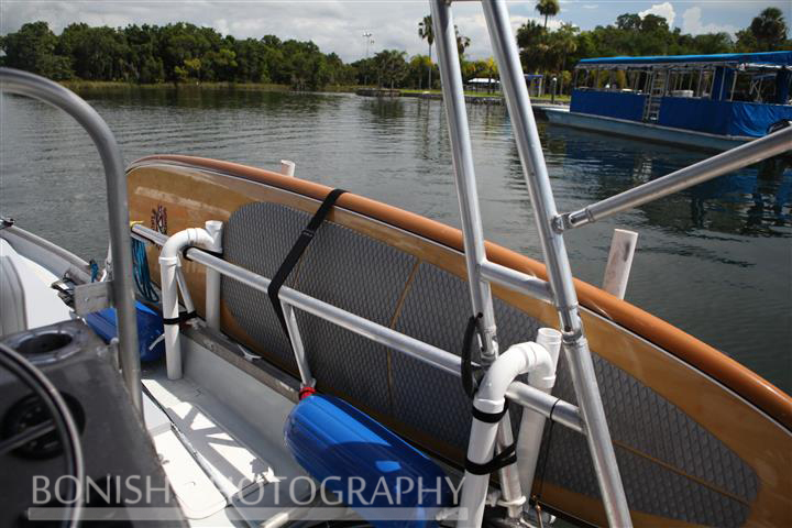 SUP Holder, Stand Up Paddle Board Holder, Boating, Florida, Bonish Photo