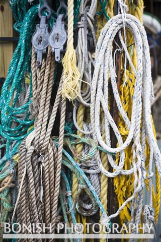 Bonish Photography, Rope, Vintage, Nautical