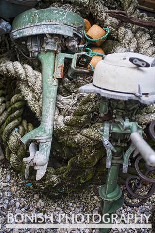 Bonish Photography, Outboard Motor, Nautical, Vintage