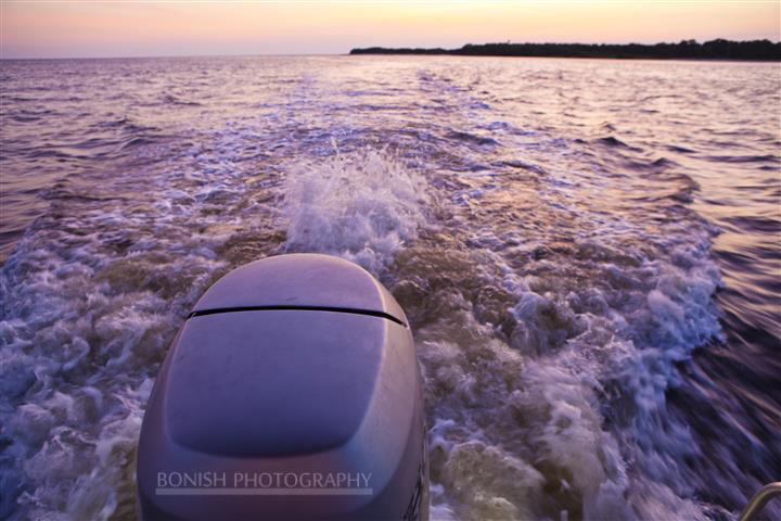 Sunset, Boating, Bonish Photography, Cedar Key