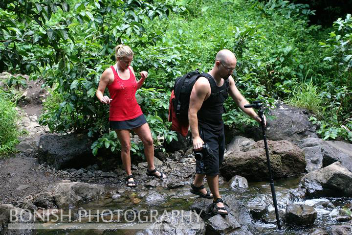 Hiking, Rainforest, Hawaii, Bonish Photography
