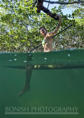Alexa Mae, SUP, Stand Up Paddle Boarding, Key West, Mellow Ventures, Bonish Photography