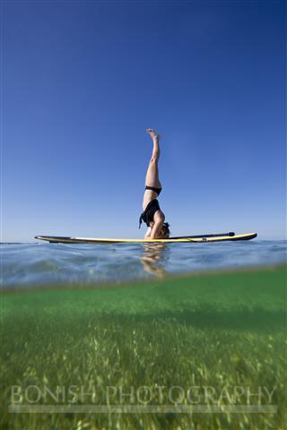 Jessie Zevalkink, SUP, Stand Up Paddle Boarding, Key West, Bonish Photography, SUP Yoga