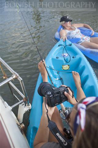 Kayak, Floating, Bikini, Bonish Photography