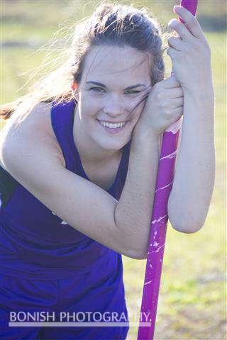 Lauren Bartholemy, Track Photos, Senior Photos, Bonish Photography