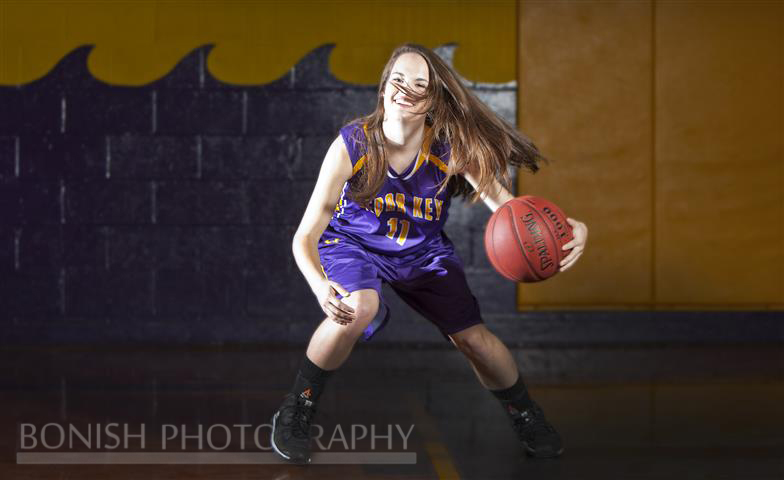 Lauren Bartholemy, Basketball Photography, Bonish Photography, Senior Photos