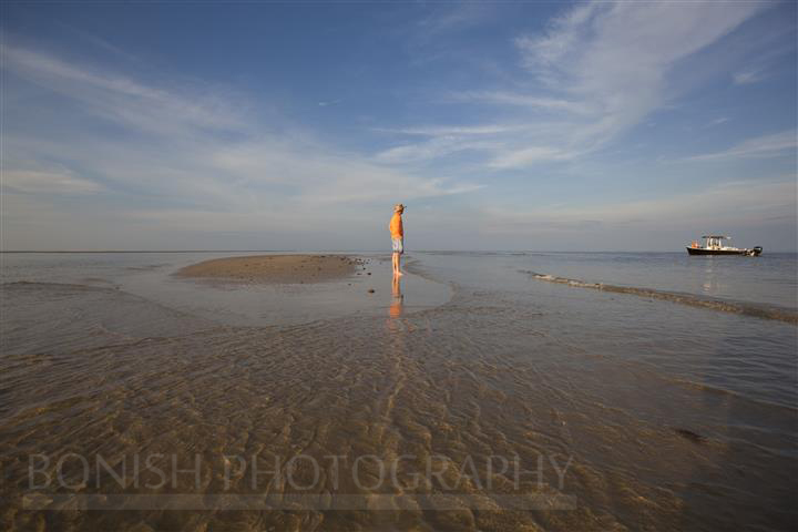 Sand Bar, Heath Davis, Bonish Photography, Boat, Gulf of Mexico