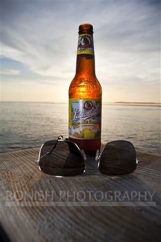 Summer Shandy, Leinenkugel, Bonish Photography, Sunset, Horizon