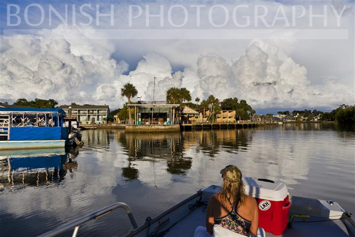 Storm, Storm Clouds, Florida Storms, Bonish Photography, Boating, Crystal River