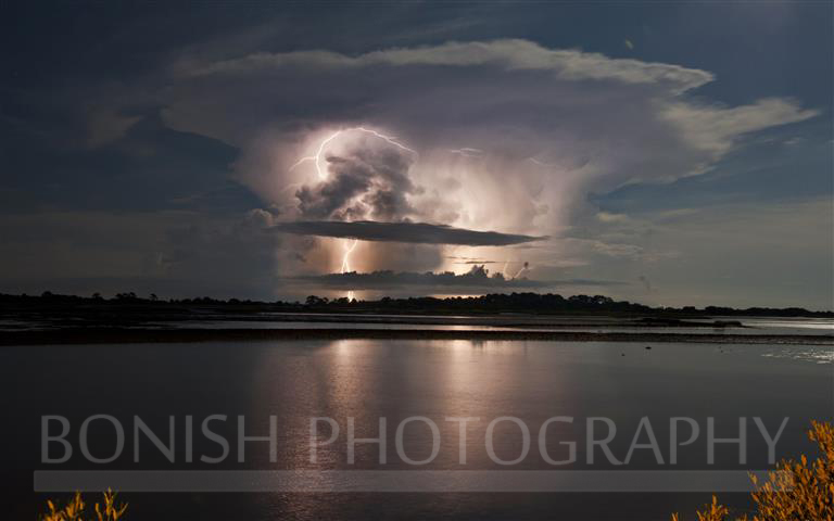 Lightning, Storm, Cedar Key, Florida Storms, Bonish Photography