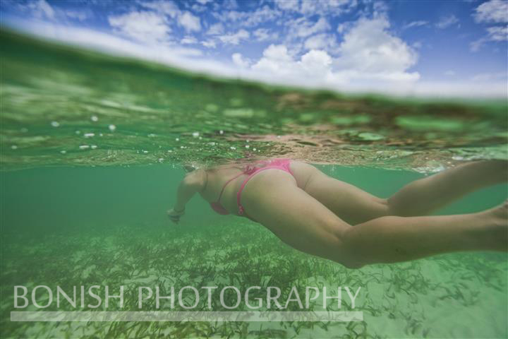 Bikini, Swimming, Underwater Photography, Bonish Photography
