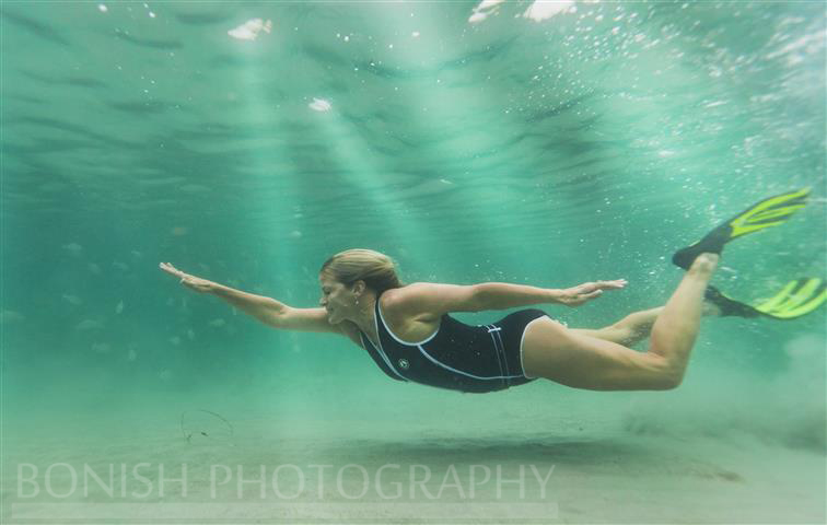 Swimming, Bikini, Underwater Photography, Cindy Bonish, Bonish Photography