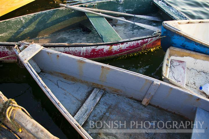 Dinghys, Harbor, Dock, Maine, Bonish Photo