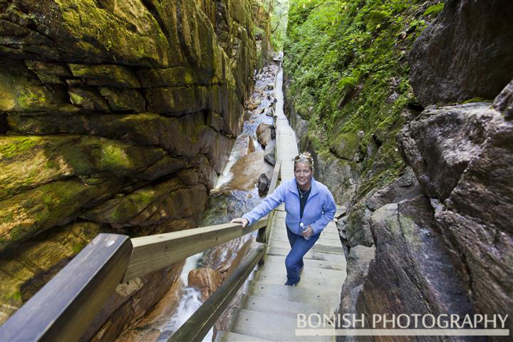 Flume Gorge, New Hampshire, Bonish Photo