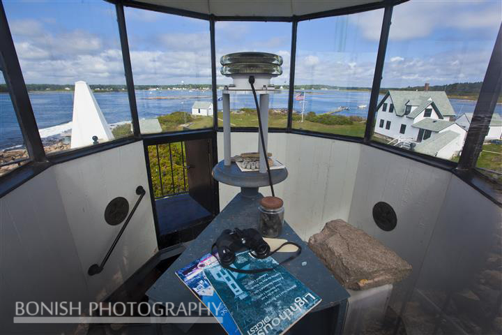Goat Island, Light House, Maine, Cape Porpoise, Bonish Photo