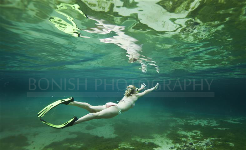 Underwater Photography, Kailey Hegle, Bikini, Bonish Photo