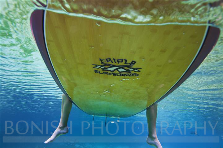 Triple X Paddle Board, Surf, Bonish Photo, Underwater Photography