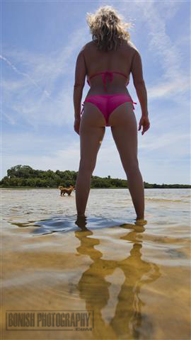 Bikini, Cindy Bonish, Cedar Key, Bonish Photo
