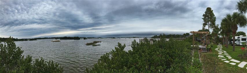 LKH, Low-Key Hideaway, Cedar Key, Storm