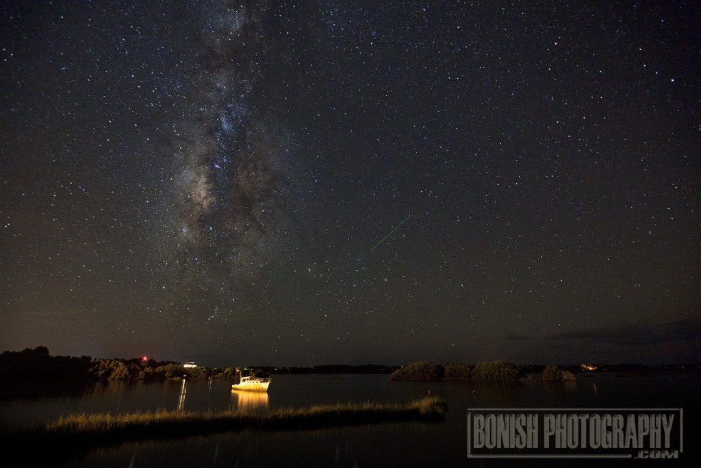 Milky Way, Cedar Key, Nighttime Photography, Bonish Photo, Every Miles A Memory, Travel